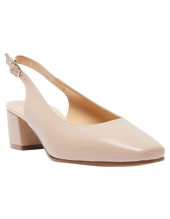 Easy Steps Garland Heeled Shoes in Blush Glove