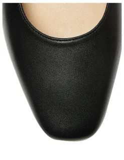 Easy Steps Garland Heeled Shoes in Black Glove