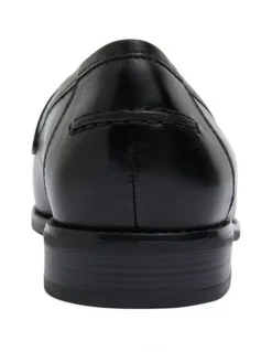 Easy Steps Gazebo Black Glove Flat Shoes