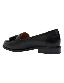 Easy Steps Gazebo Black Glove Flat Shoes