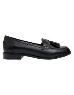 Easy Steps Gazebo Black Glove Flat Shoes