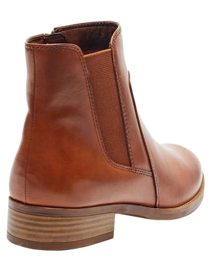 Easy Steps Glasgow Mid Glove Boots in Brown
