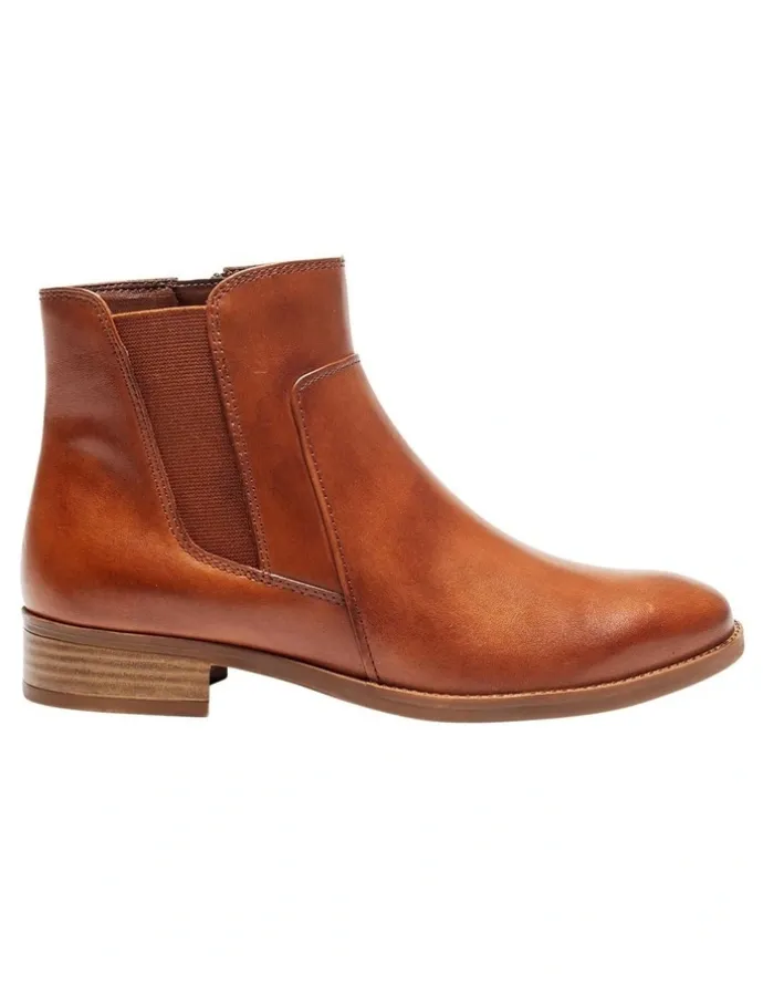 Easy Steps Glasgow Mid Glove Boots in Brown