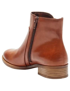 Easy Steps Glasgow Mid Glove Boots in Brown