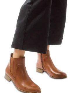 Easy Steps Glasgow Mid Glove Boots in Brown