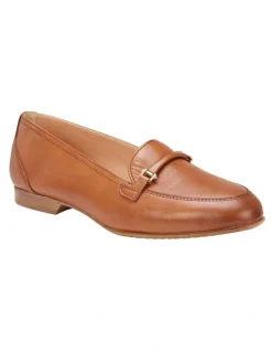 Easy Steps Glebe Cognac Glove Flat Shoes