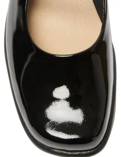 Easy Steps Katrina Flat Shoes in Black Patent