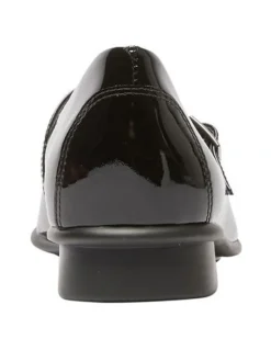 Easy Steps Katrina Flat Shoes in Black Patent