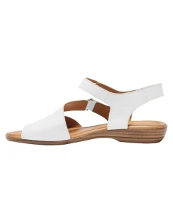 Easy Steps Kenya Leather Sandals in White