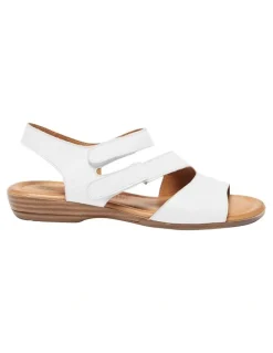 Easy Steps Kenya Leather Sandals in White