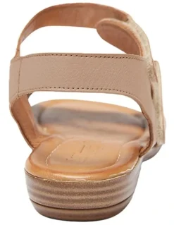 Easy Steps Kenya Sandals in Taupe Leather