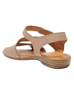 Easy Steps Kenya Sandals in Taupe Leather