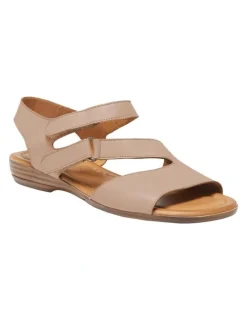 Easy Steps Kenya Sandals in Taupe Leather