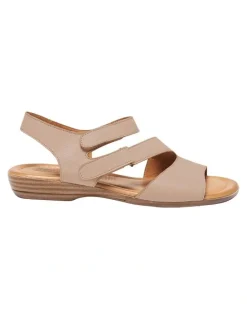 Easy Steps Kenya Sandals in Taupe Leather