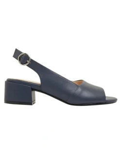 Easy Steps Macy Sandals in Navy Leather