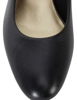Easy Steps Marley Black Glove Heeled Shoes