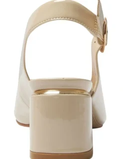 Easy Steps Martina Heeled Sandals in Nude