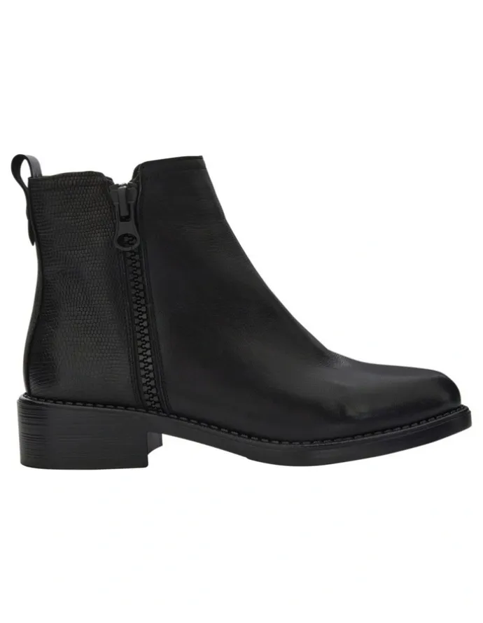 Easy Steps Merchant Leather Boots in Black