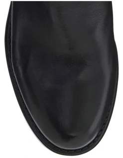 Easy Steps Merchant Leather Boots in Black