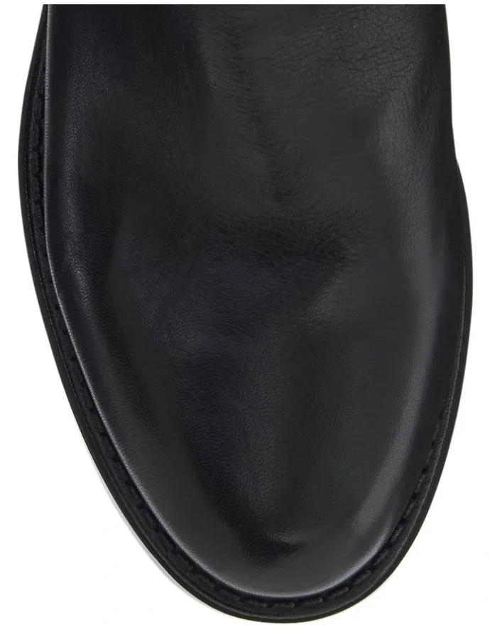 Easy Steps Merchant Leather Boots in Black