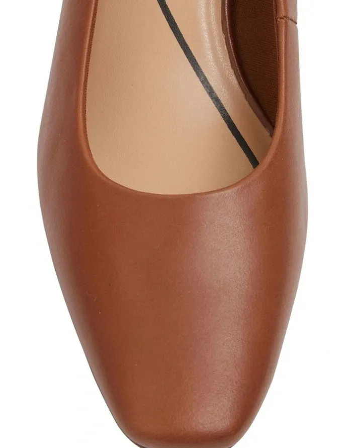 Easy Steps Nicole Cognac Glove Heeled Shoes in Cognac Glove