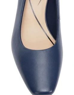 Easy Steps Nicole Navy Glove Heeled Shoes
