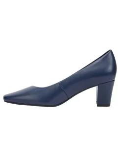 Easy Steps Nicole Navy Glove Heeled Shoes
