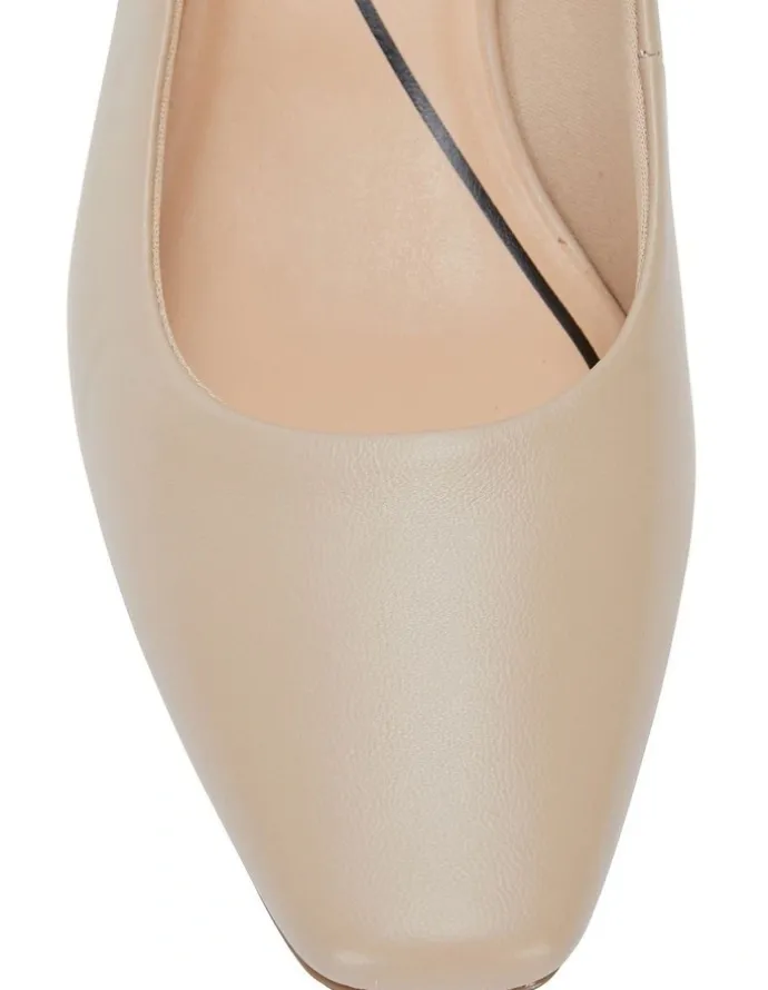 Easy Steps Nicole Nude Glove Heeled Shoes