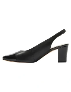 Easy Steps Nikita Heeled Shoes in Black/Patent Leather