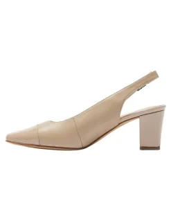 Easy Steps Nikita Heeled Shoes in Nude/Patent Glove