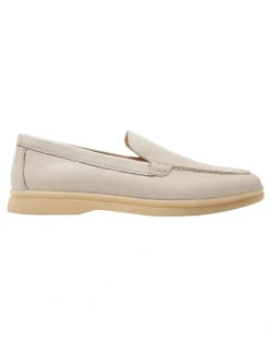 Easy Steps Orlando Loafers in Light Grey Leather