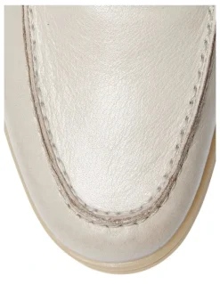 Easy Steps Orlando Loafers in Light Grey Leather