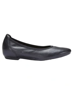 Easy Steps Pamper Black Glove Flat Shoes