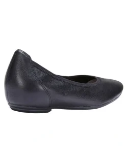 Easy Steps Pamper Black Glove Flat Shoes