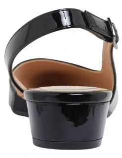 Easy Steps Ramsey Black Patent Heeled Shoes