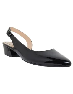 Easy Steps Ramsey Black Patent Heeled Shoes