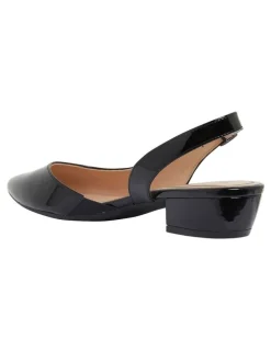 Easy Steps Ramsey Black Patent Heeled Shoes
