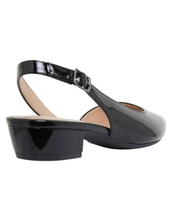 Easy Steps Ramsey Black Patent Heeled Shoes
