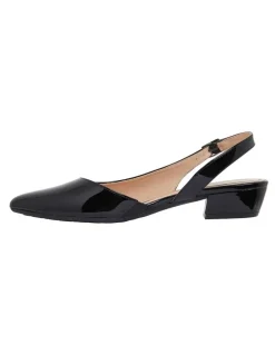 Easy Steps Ramsey Black Patent Heeled Shoes
