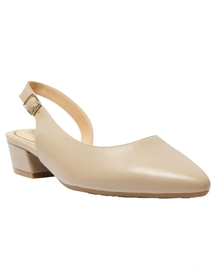 Easy Steps Ramsey Heeled Shoes in Nude Glove