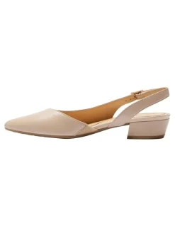 Easy Steps Ramsey Heeled Shoes in Blush Leather