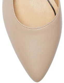 Easy Steps Ramsey Heeled Shoes in Blush Leather