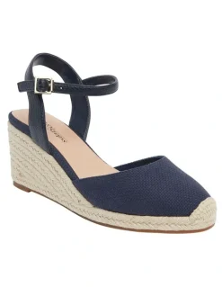 Easy Steps Santos Navy Fabric Sandals