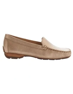 Easy Steps Sicily Loafers in Soft Gold Glove