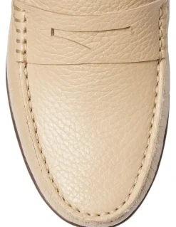Easy Steps Travis Loafers in Nude Leather
