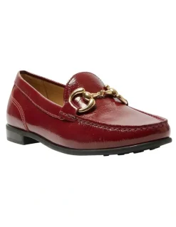 Easy Steps Tuscany Loafers in Cherry Patent