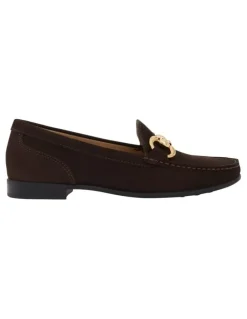 Easy Steps Tuscany Loafers in Chocolate Nubuck