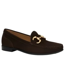 Easy Steps Tuscany Loafers in Chocolate Nubuck