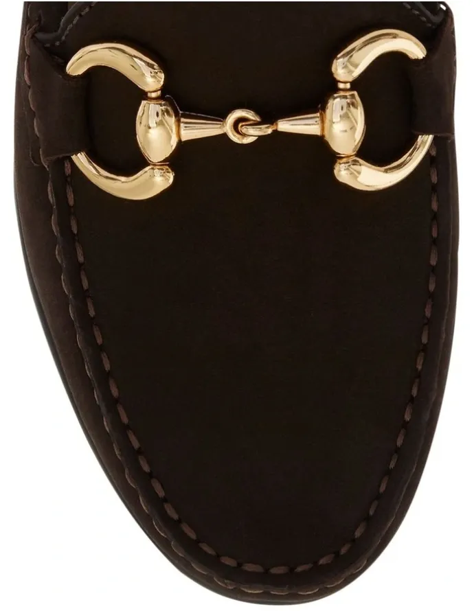 Easy Steps Tuscany Loafers in Chocolate Nubuck