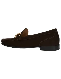 Easy Steps Tuscany Loafers in Chocolate Nubuck